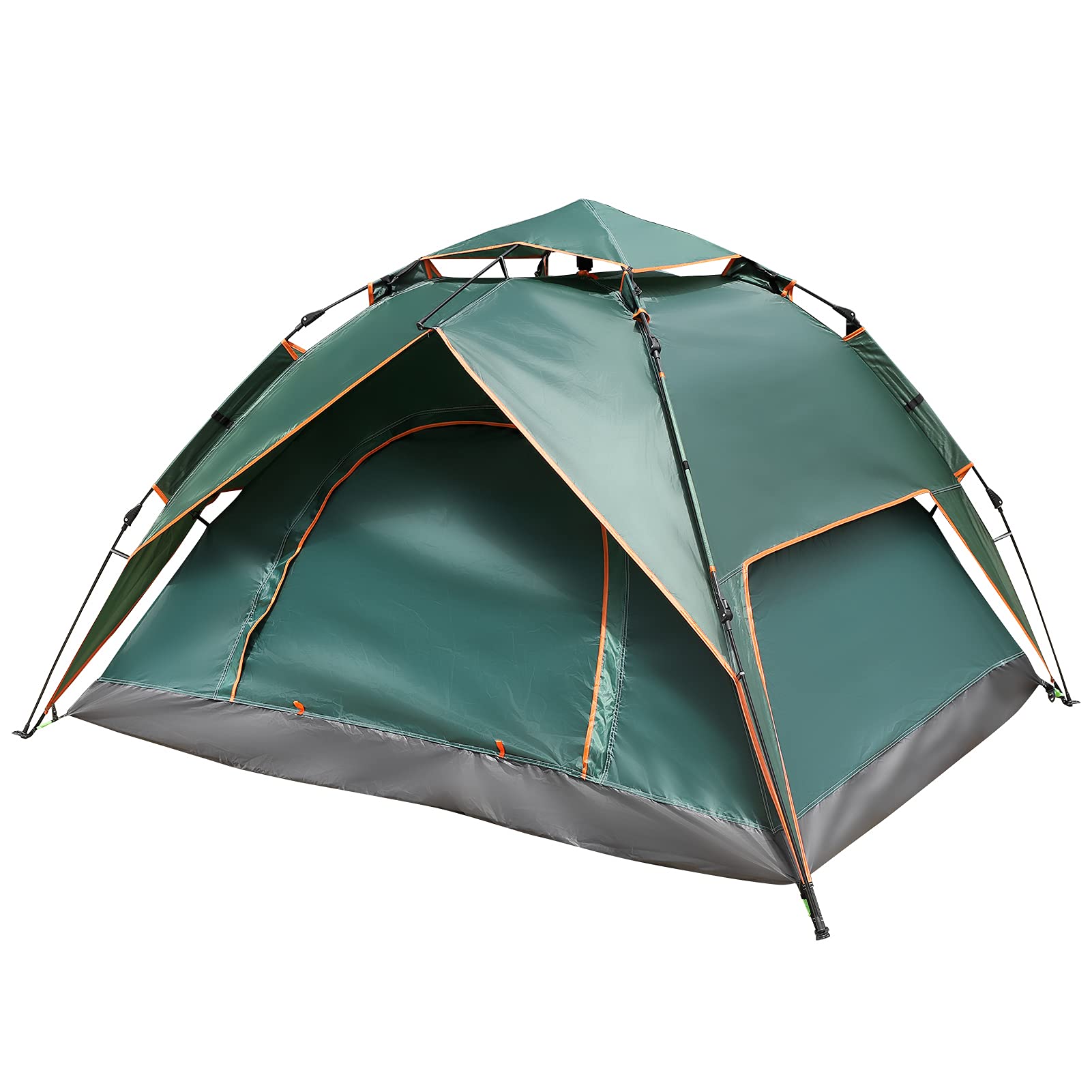 Amazon.co.jp: ポップアップテント 4人用 防水 ダブルデッキ